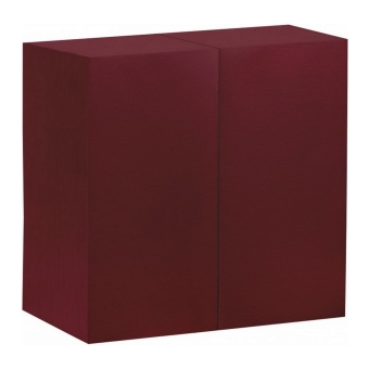 Airlaid | Servetten 1-laags | 1/8 vouw | Bordeaux | 40x40cm | 10x50 stuks