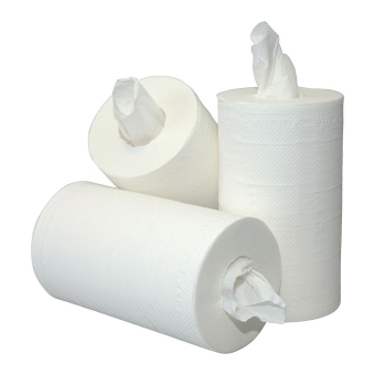 Euro Products | Mini poetspapier | 2- laags | Cellulose zonder koker | 12 x 60 meter