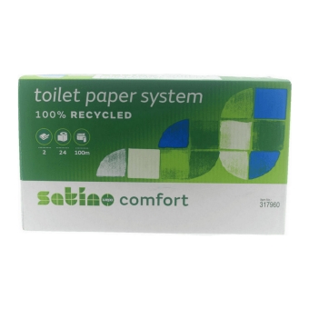 Satino Comfort | Toiletpapier | 2-laags | Doprol | 24 x 100 meter