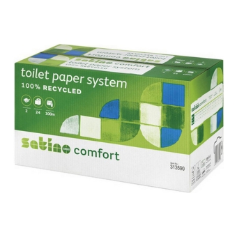 Satino Comfort | Toiletpapier | 2-laags | Doprol | 24 x 100 meter