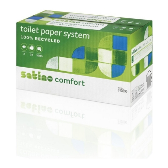 Satino Comfort | Toiletpapier | 2-laags | Doprol | 24 x 100 meter