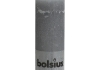 Bolsius | Rustieke Stompkaarsen 190/68 | Stormy Grey | 6 stuks