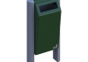 Binsystem Single Bin 60liter groen