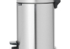 Brabantia Pedaalemmer 5 liter NewIcon mat/rvs