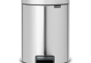 Brabantia Pedaalemmer 5 liter NewIcon mat/rvs