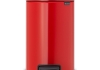 Brabantia Pedaalemmer 12 liter NewIcon Rood