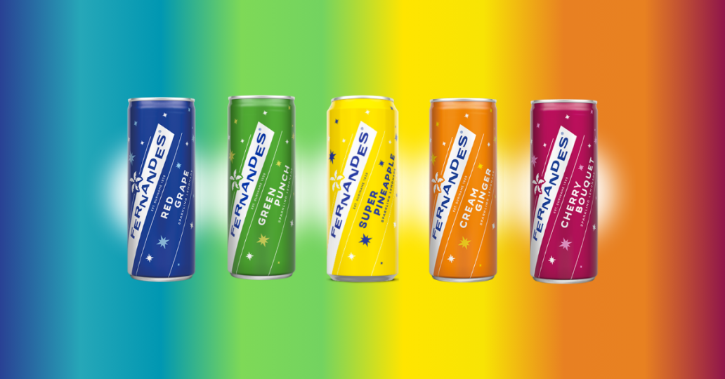 De softdrinks van Fernandes