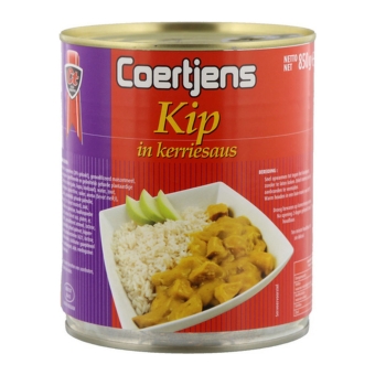 Coertjens | Kip in Kerriesaus | 850 gram