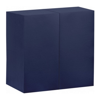 Airlaid | Servetten 1-laags | 1/8 vouw | Donkerblauw | 40x40cm | 10x50 stuks