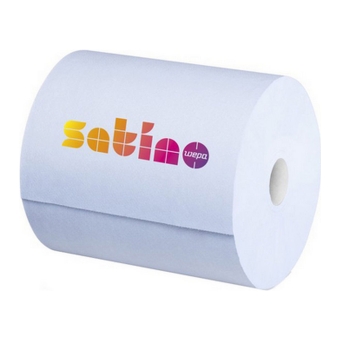 Satino | Poetsrol Industrieel | Blauw | 2-laags | 2 x 350 meter