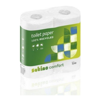 Satino Comfort | Recycled tissue 2-laags | 40 rollen x 400 vel | 062480