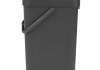 Brabantia Afvalemmer Sort & Go 12 liter grijs