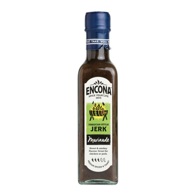 Encona | Jamaican Style Jerk Marinade | 6 x 220 ml