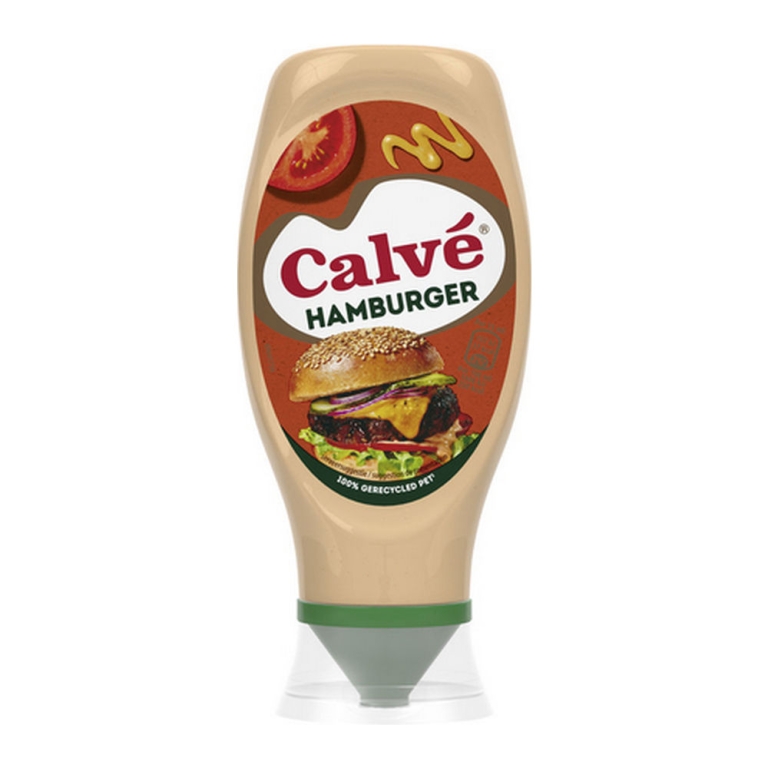 Calve | Saus | Hamburger | 8 x 430 ml