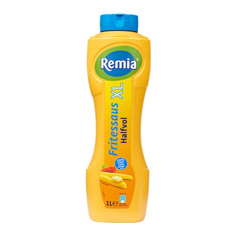 Remia | Fritessaus Halfvol | XL Tube | 1000 ml