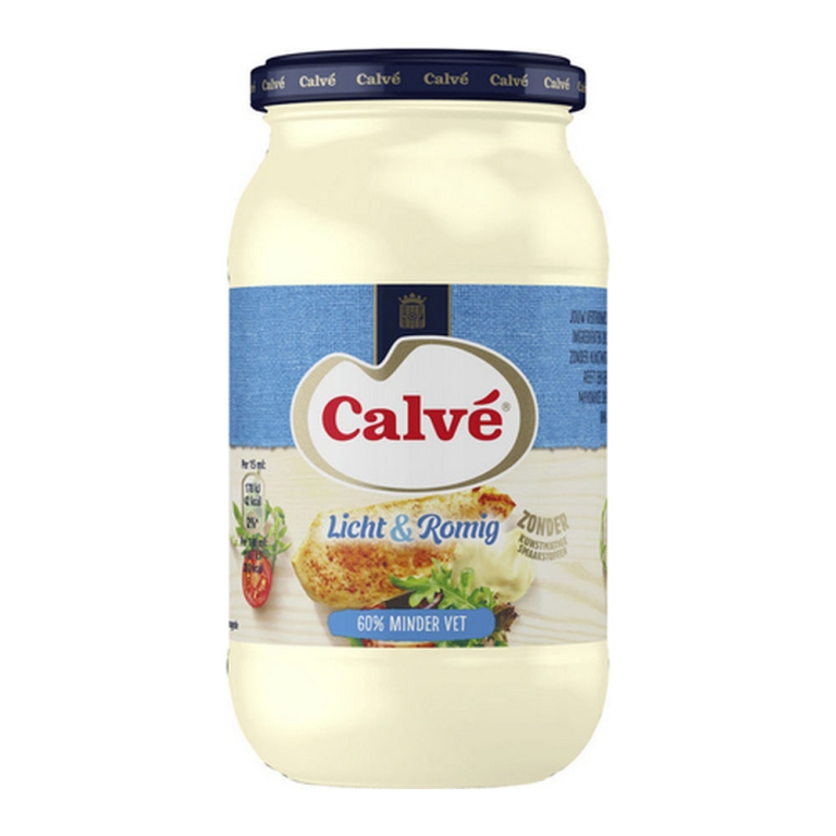 Calve | Mayonaise | Licht & Romig | 6 x 450 ml