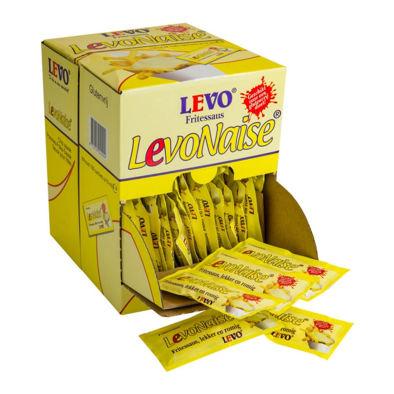 Levo | LevoNaise fritessaus 35% | 100 x 19 ml sachets