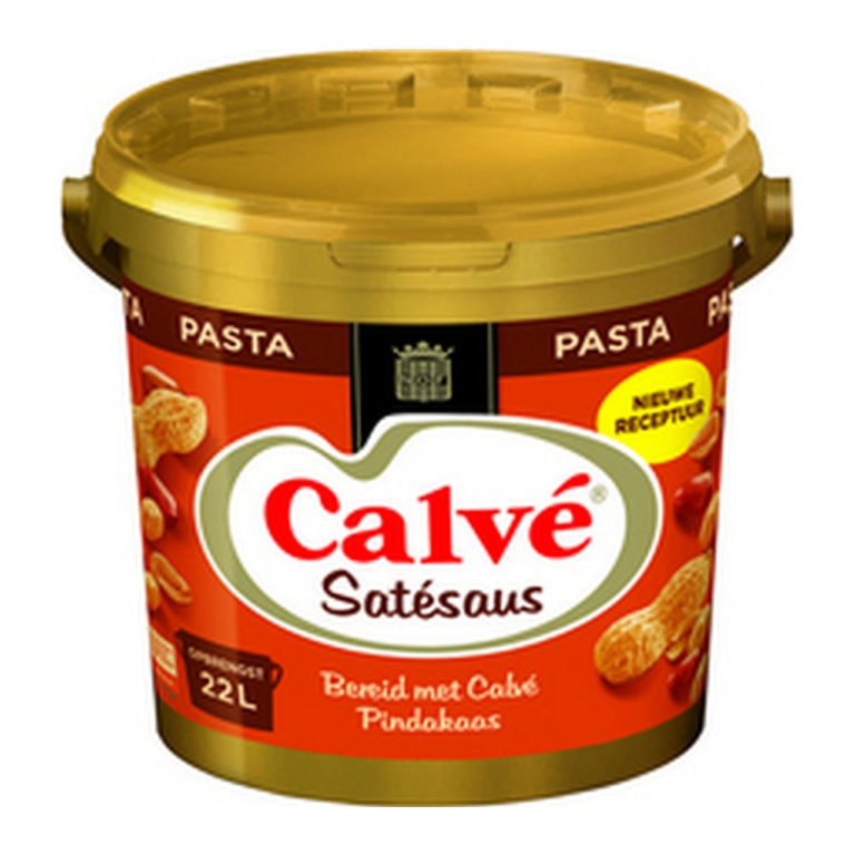 Calvé | Satésaus pasta | Emmer 10 kg