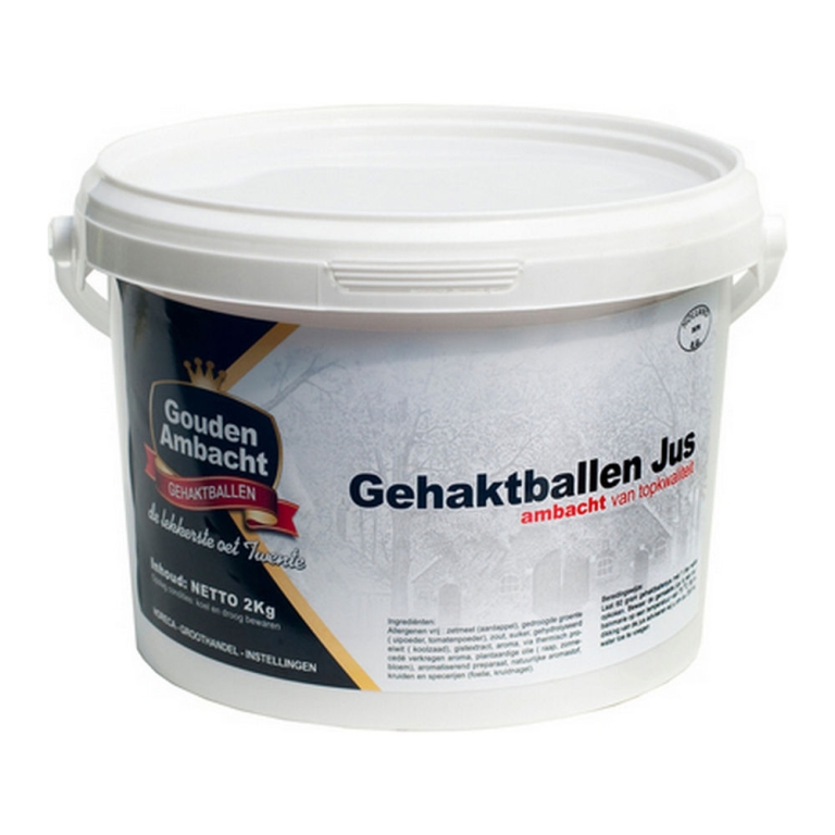 Gouden Ambacht | Gehaktballen Juspoeder | 2 kg