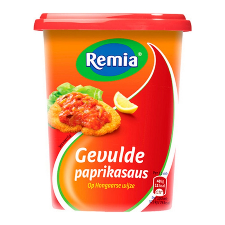 Remia | Gevulde paprikasaus | 6 x 500 ml