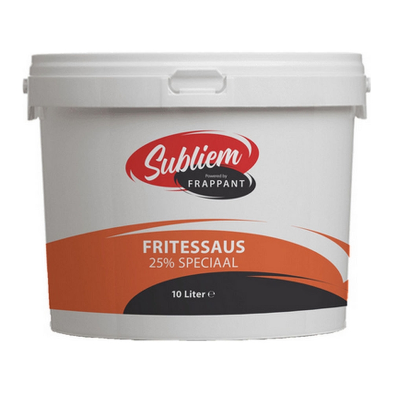 Subliem | Fritessaus 25% | Emmer | 10 liter