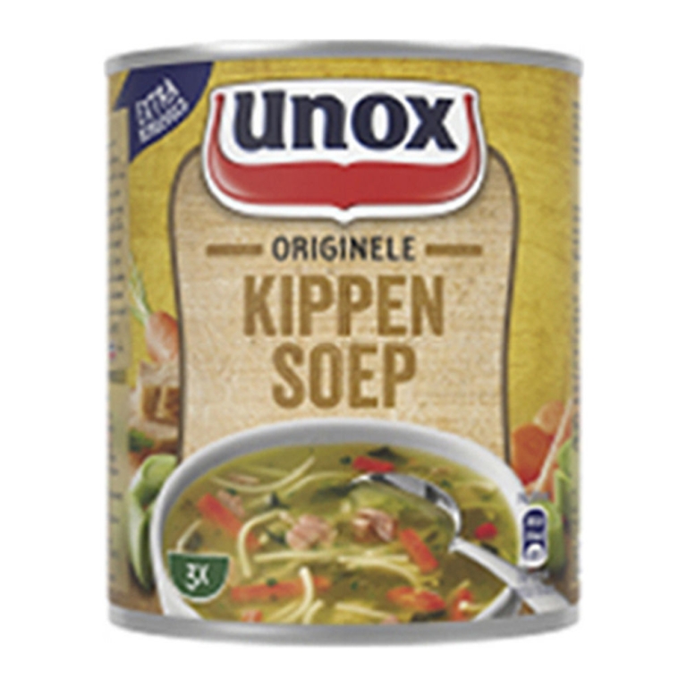 Unox | Stevige kippensoep | 12 x 0,8 liter