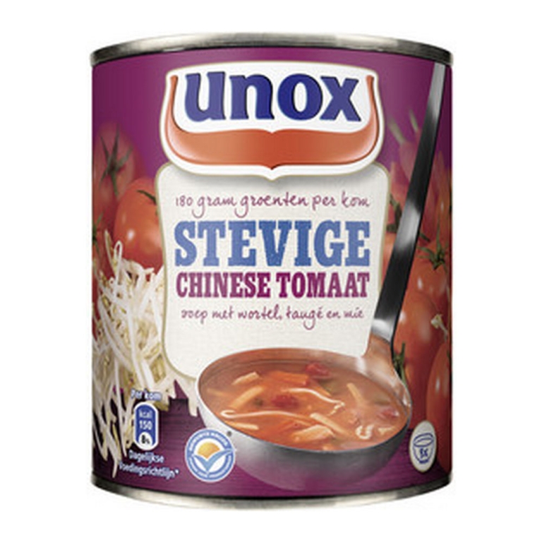 Unox | Stevige Chinese tomaat | Blik 6 x 0,8 liter