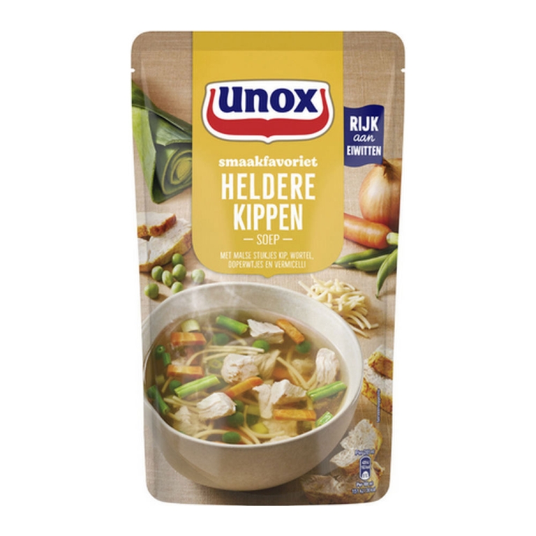 Unox | Soep | Kip Noodle | 5 x 570 ml