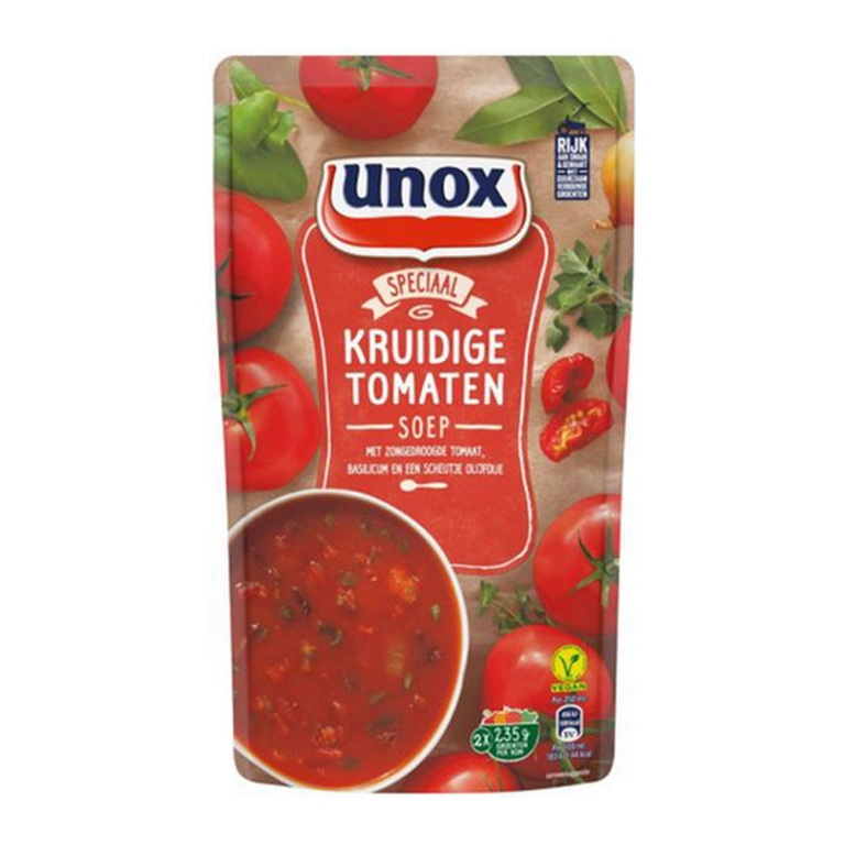 Unox | Soep Kruidige Tomaat Zak | 5 x 570 ml