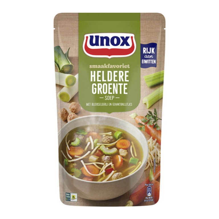 Unox | Soep | Groente | 5 x 570 ml