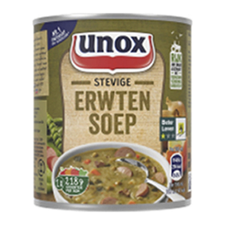 Unox | Stevige erwtensoep | Blik 12 x 0,8 liter