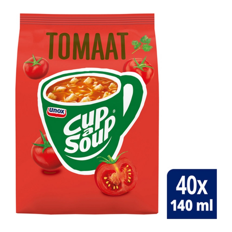 Cup-a-Soup | Automatensoep | Tomaat | Zak 4 stuks