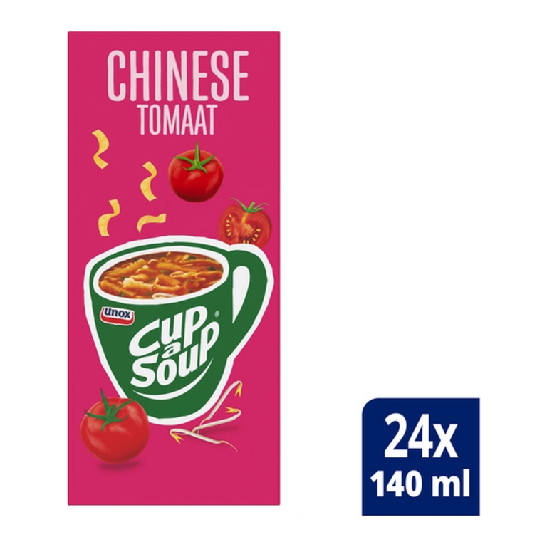 Unox | Cup-a-Soup | Chinese Tomaat | 24 x 140 ml