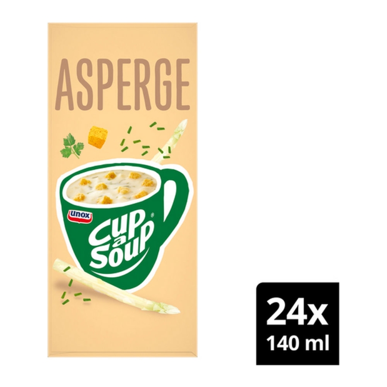 Unox | Cup-A-Soup | Asperge | 24 x 140 ml