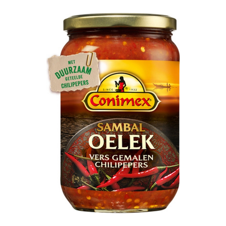 Conimex | Sambal | Oelek | 6 x 375 gram