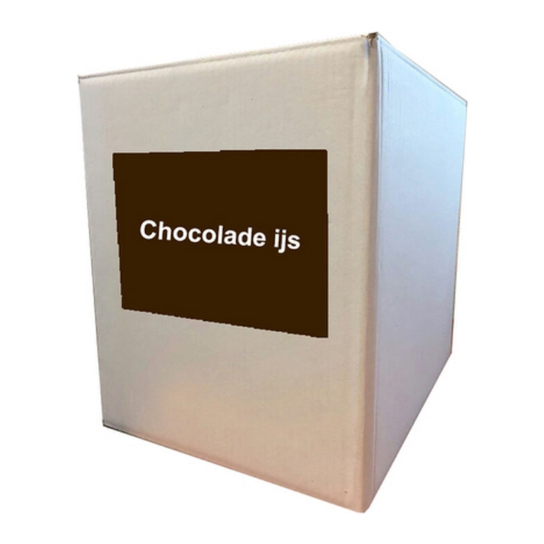 Njoy | Ijsmix Chocolade Melkvet | 18 x 1 kg