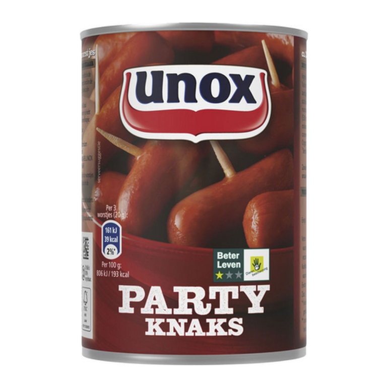 Unox | Party Knaks | 12 x 400 gram