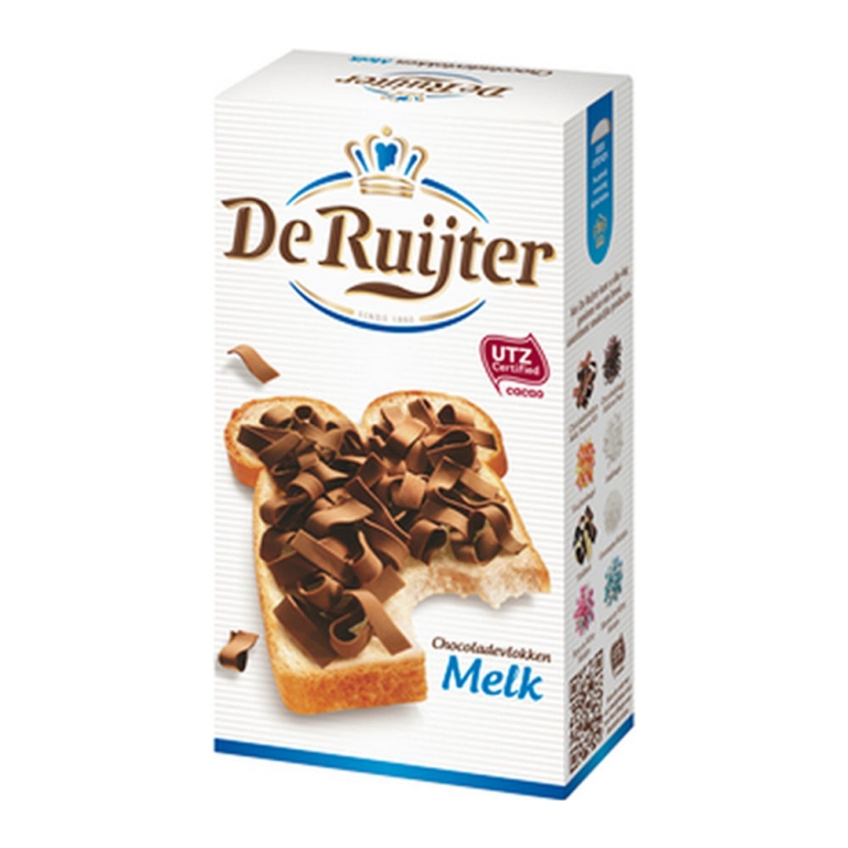 De Ruijter | Chocoladevlokken Melk | 14 x 300 gram