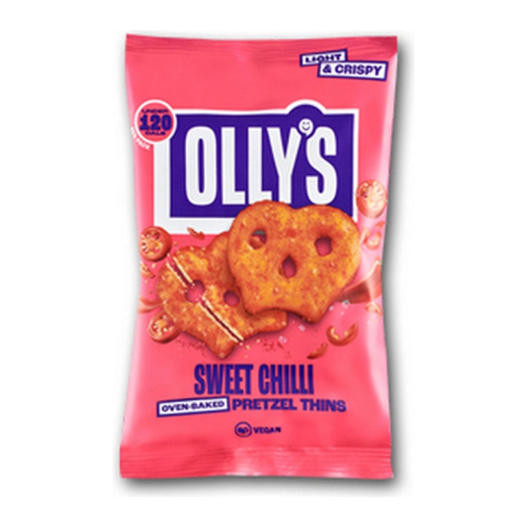 Olly&#39;s Pretzels | Sweet Chilli | 10 x 35 gram