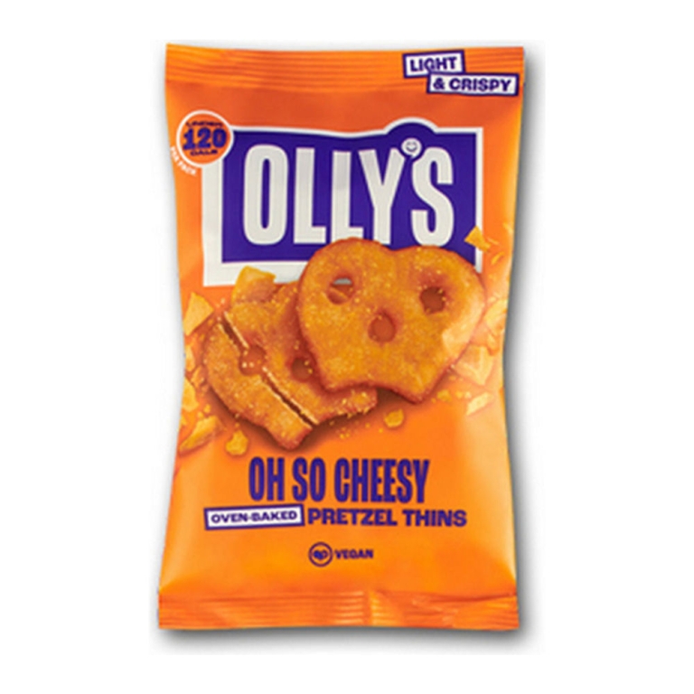 Olly&#39;s Pretzels | Oh So Cheesy | 10 x 35 gram