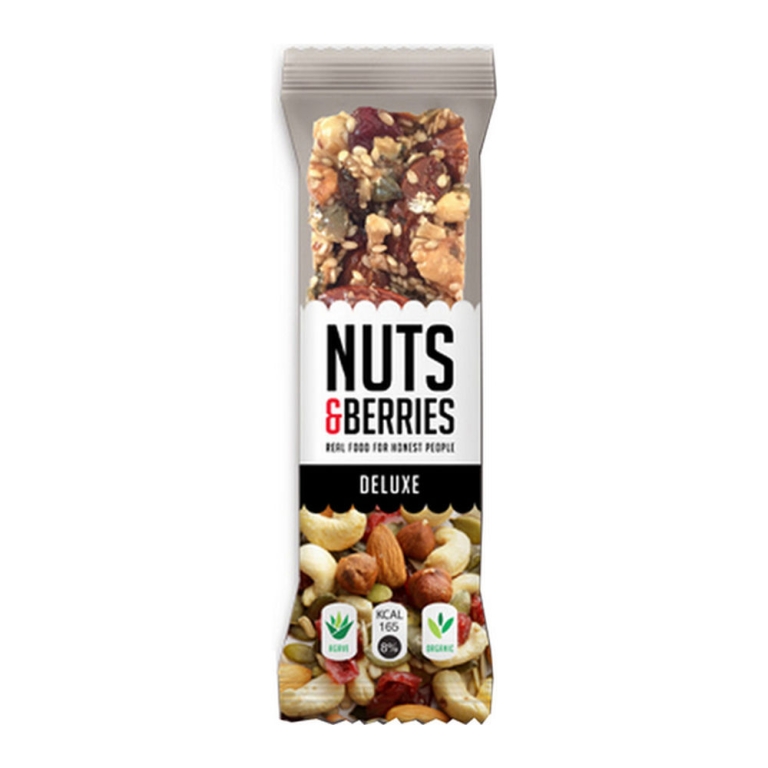 Nuts & Berries | Bar Deluxe Bio | 15 x 40 gram