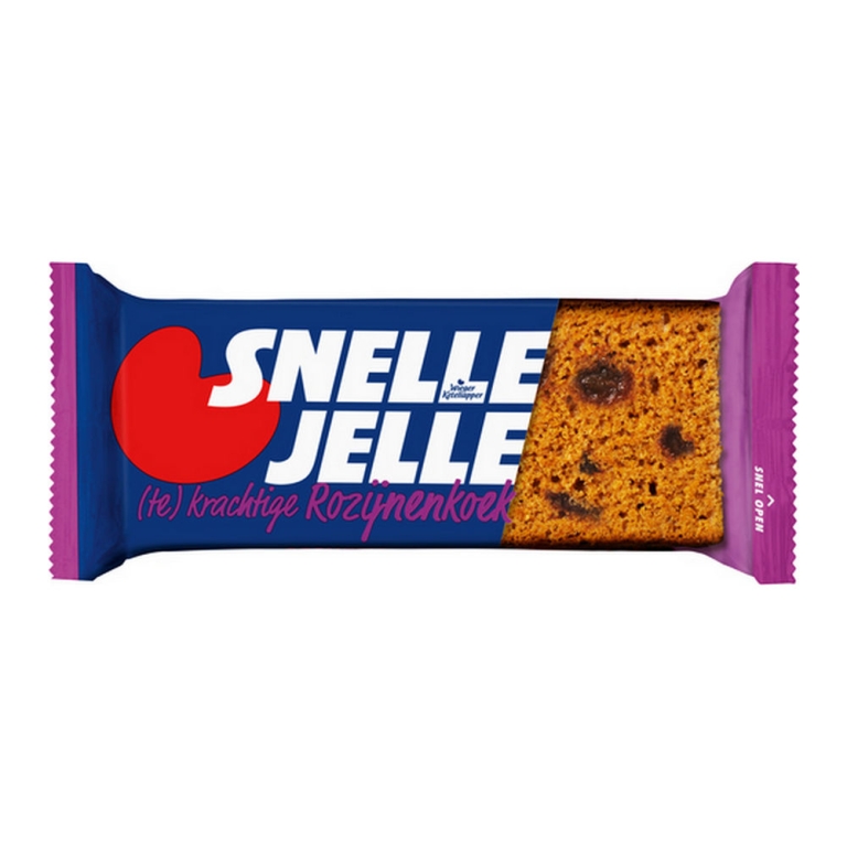 Snelle Jelle | Kruidkoek Rozijn | 20 x 65 gram