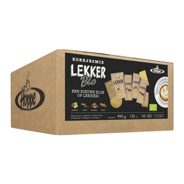 Hoppe | Koekjesmix | Lekker Bio | 150 stuks