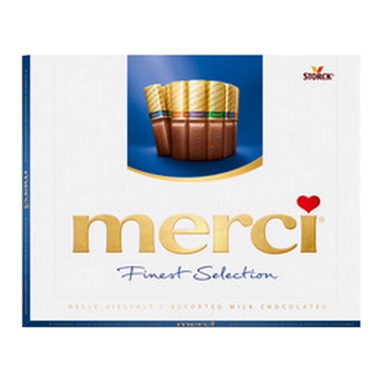 Merci Melkchocolade 250 gr 10 stuks