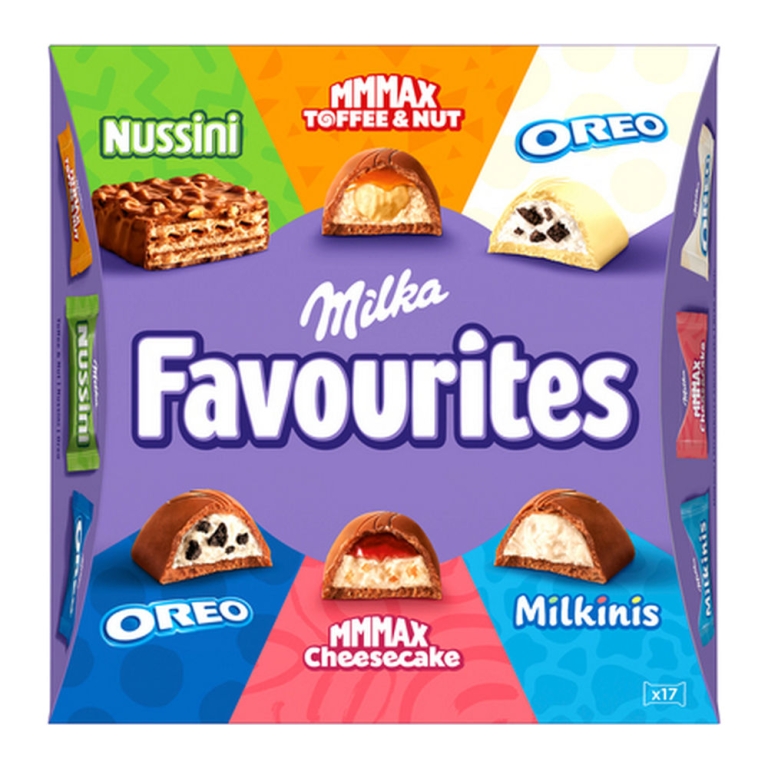 Milka | Favourites | 8 x 158 gram