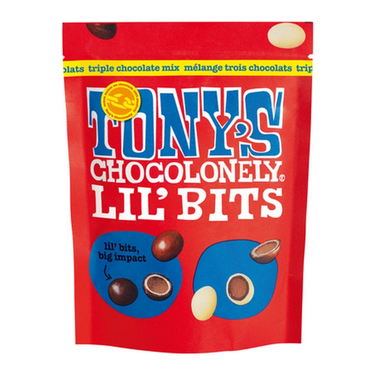 Tony&#39;s | Lil&#39;Bits Triple Chocolade Mix | 8 x 120 gram