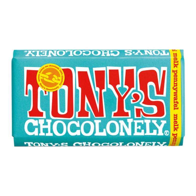 Tony's Chocolonely | Melk Pennywafel | 15 x 180 gram