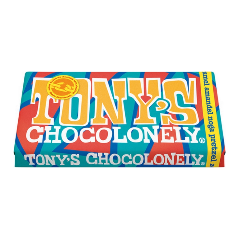 Tony&#39;s | Melk Karamel Zeezout Pretz Noga | 15 x 180 gram