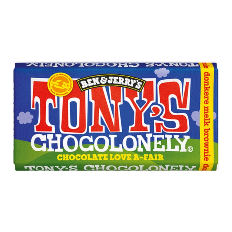 Tony&#39;s | Donkere Melk Brownie | 15 x 180 gram