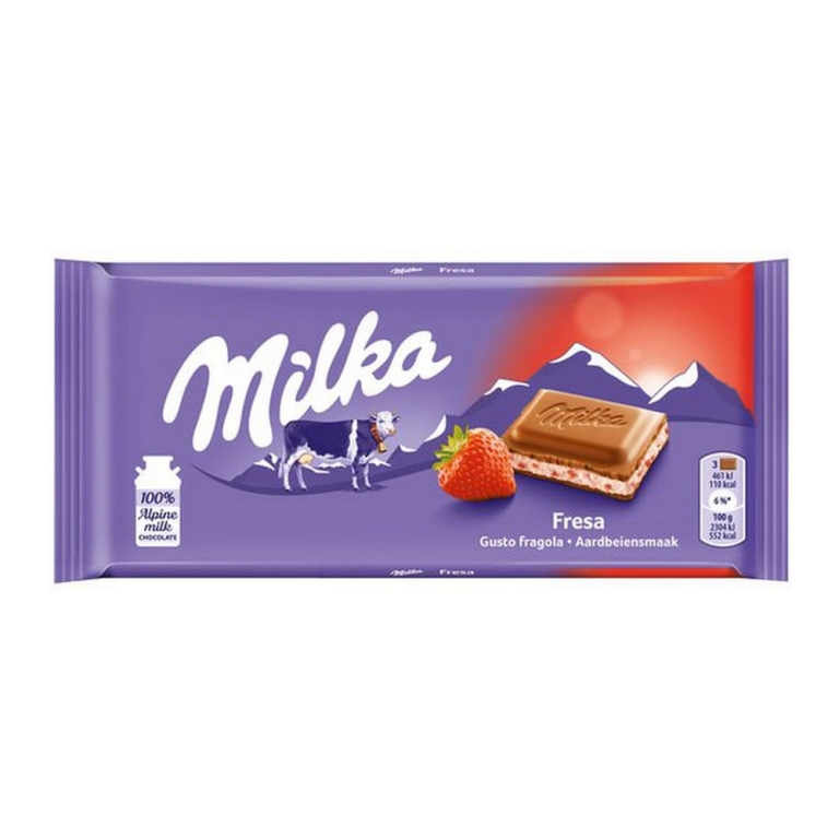 Milka | Aardbei Yoghurt | 22 x 100 gram